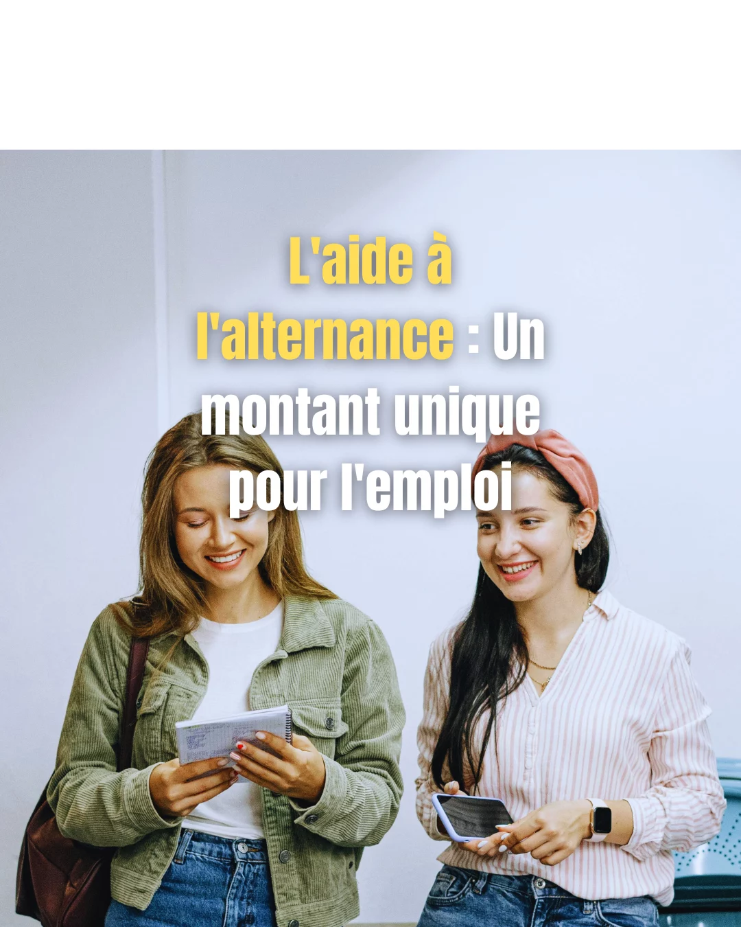 L’aide à l’alternance : Un montant unique pour l’emploi